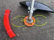 Simple Alloy Line Trimmer Head + 100 Line Fit ROK Whipper Snipper Brushcutter
