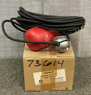 NEW BARNES 73614 MERCURY LEVEL FLOAT SWITCH, 'SUSPENDED' SIGNAL MOTOR CONTROL