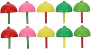 FUNOMOCYA 20pcs Educational Spinning Tops Game for Unique Fruit Design Enhance Hand Eye Coordination and Fun for Ages