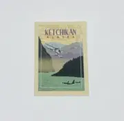 Ketchikan Alaska Sticker Plane Travel City Tour Art Decal Vinyl Souvenir Tc6