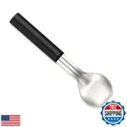 Rada Cutlery Ice Cream Scoop, Black Handle