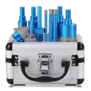 Diamond Drill Bits Set Tile Hole Saw Diamond Hole Saw 9pcs 6/8/10/20/25/35/50...