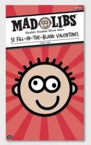 2 Boxes Mad Libs 32ct Fill-In-The-Blank VALENTINE Cards Free Shipping!