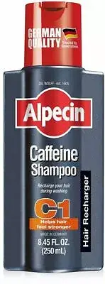 Alpecin Caffeine Shampoo C1 Hair Energizer ~ 250ml ~ 7-14 Days Arrive !!!