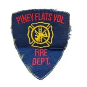 Piney Flats Vol Volunteer Fire Dept Department Patch
