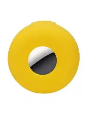 [StylePro] Airtag Holder, Soft Silicon Case For Dog Or Cat Collar in Yellow