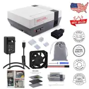 Integrated NES Case for Raspberry Pi 4 – SSD Ready with Safe Shutdown/Reset