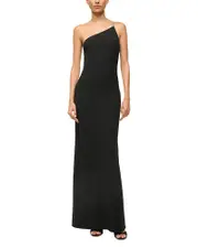 Staud Elodie One Shoulder Dress