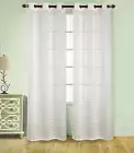 Designer's Collection Wanda One Box Voile Grommet Panel 54 in x 90 in New