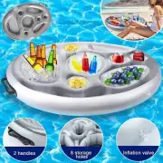 Inflatable Drink Holder Floating Food Tray Drink Can Holder Beach Party Pool Bar