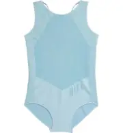 NWT Nike Girls Dry Training Bodysuit Dri FIT Blue CJ7585 Big Kids Youth M
