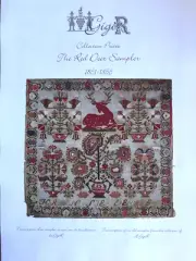 The Red Deer Sampler 1861 - 1866 chart NEW GIGI R Collection Privee