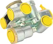 Brilluxa Brake Valve, Trailer Spring Control Valve 110500, Air Brake Priority Valve, 3 8in Ports Brake Control Unit