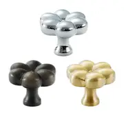 Brass Cabinet Handle Bucolic Style Creative Pull for Wardrobe Drawer Cupboard