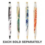Cross Superior Wanderlust Ballpoint Pen Chrome Plated Swivel Action Propel