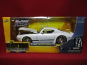1970 Pontiac Firebird White Bigtime Muscle Jada Toys 1/24 Scale Diecast Car