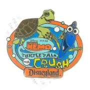 Disneyland Finding Nemo Dory Turtle Talk with Crush Trading Pin Disney Pixar NEW