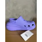 CROCS 卡洛馳 全新 DIGITAL VIOLET數碼紫 CLASSIC CRUSH CLOG厚底造型 Y2K