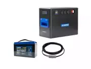 Kings BatBlock40 Battery Box + 12V 115Ah Deep Cycle Battery + 6m Extension Lead