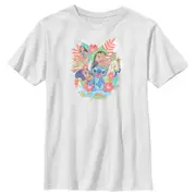 Stitch Distressed Group Portrait T-Shirt