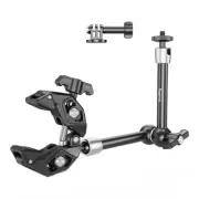 Magic Arm Clamp Kit, Camera Mount Articulating Friction Arm w Super Clamp, w ...
