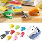 Mini Office Stapler With Staple Small Hand Stapler Never Jam Office Supplies