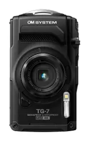 OM System Tough TG-7 Digital Camera (Black)