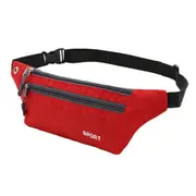 2Pcs Outdoor Sports Pockets Unisex Anti-theft Mobile Phone Running Belt Waterproof Men And Women Tactical Invisible Running Waist Bag