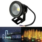 Outdoor 12V Under Water Fountain Waterproof 10W LED Flood Wash Light 33 WHITE