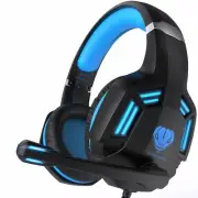 Gaming Headset for PS4, PC, Xbox One, PS5, for Nintendo Switch, Wired Over Ea...