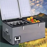 80L Portable Fridge Freezer Glacio Bar Fridge 12V/24V/240V Camping Caravan