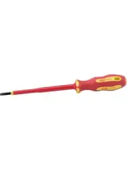 Draper Tools Ergo Plus VDE 3.5 mm X 100mm Plain Slot Screwdriver (64413)