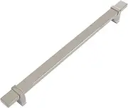 Shower Door knob Handle, Stainless Steel Push and Pull Shower Door Handle Single, Bathroom Door Knobs Grab Bar for Shower Enclosures Adjustable Hole Centres (500mm)