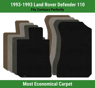 Lloyd Velourtex Front Row Carpet Mats for 1993 Land Rover Defender 110 (for: Land Rover)