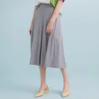 在飛比找momo購物網優惠-【YUTZUYA 優姿雅】條紋七分寬褲