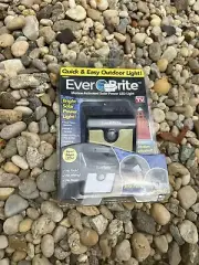AS SEEN ON TV Ever Brite Motion-Activated Solar Power LED Light see Photos New.