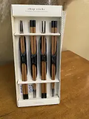 Chopsticks And Ceramic Holders Set Of 4 New In Box