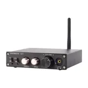 HiFi Bluetooth Preamp Stereo Receiver D/A Converter OPT/COAX Headphone Amplifier