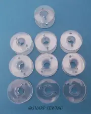 10 each BOBBIN, PLASTIC #102261103 fits Janome MC9500 MC9700 MC10000 MC10001 MC1