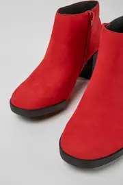 Lotta Red Ankle Boots for Women