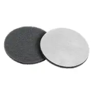 5 Inch 800 Grit Drill Power Brush Tile Scrubber Scouring Pads Cleaning Tool 2pcs