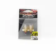 Owner DT-46 TN Dress Treble Hook Size 10 White Brown (8147)