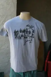 Jay Adams Autographed (RIP) Z-BOY Zephyr Team Rare OG Dogtown Large Grey T-SHIRT