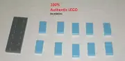 LEGO NEW 1x2 Medium Blue Tile (10x) 4168345 Brick 3069