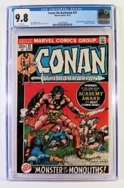 Conan the Barbarian #21 CGC 9.8 WHITE - NM/MT 1972 Barry Windsor-Smith