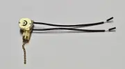 ZING EAR PULL CHAIN SWITCH WITH METAL SHELL FOR CANOPY OR CEILING FAN LIGHT 109G
