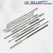 Clay Pottery Tool Kit 10 Piece Set for Ceramics, Wax Carving, Sculpting, Molding