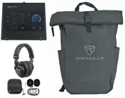 Presonus Quantum ES2 2 x 2 USB-C Audio Recording Interface+Headphones+Backpack