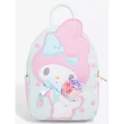 Her Universe My Melody Pastel Floral Mini Backpack