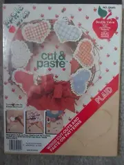 Apple Bits,Heart Shaped Wooden Cut-Outs, Paste On And Folk Art Painting Patterns